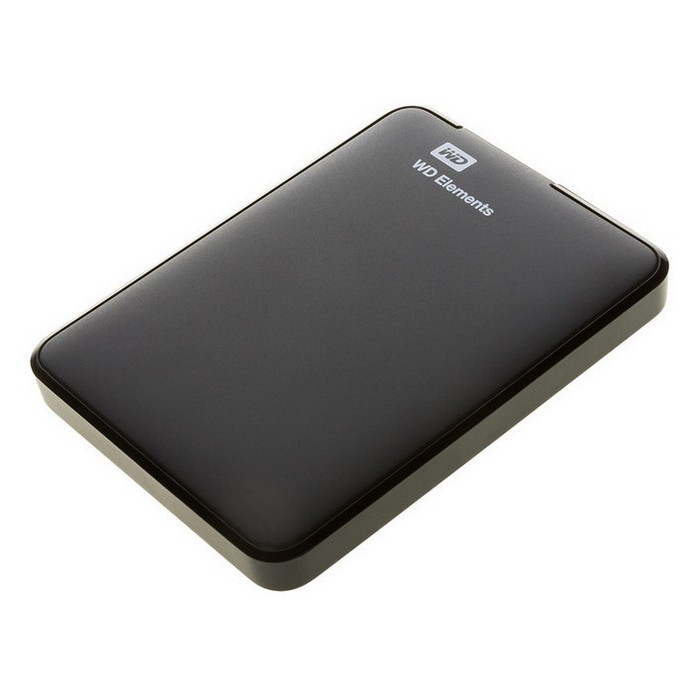 Внешний жесткий диск Western Digital Elements 500Gb Black (WDBUZG5000ABK-EESN)