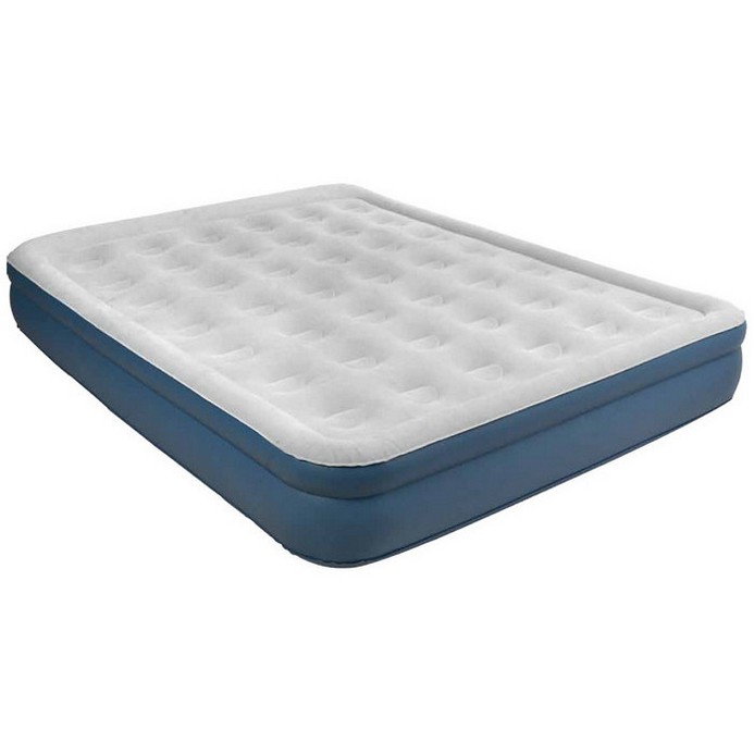 Кровать надувная Relax JL027278NG (203x157x38 см) Grey