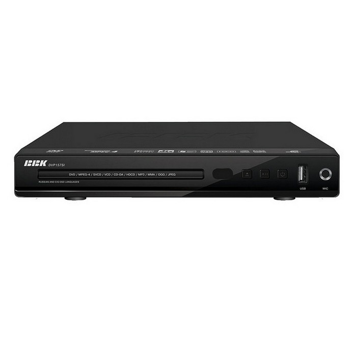 DVD-плеер BBK DVP157SI черный
