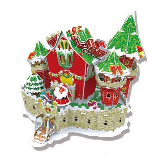 3D пазл CubicFun Сказочный рождественский замок (P646h)