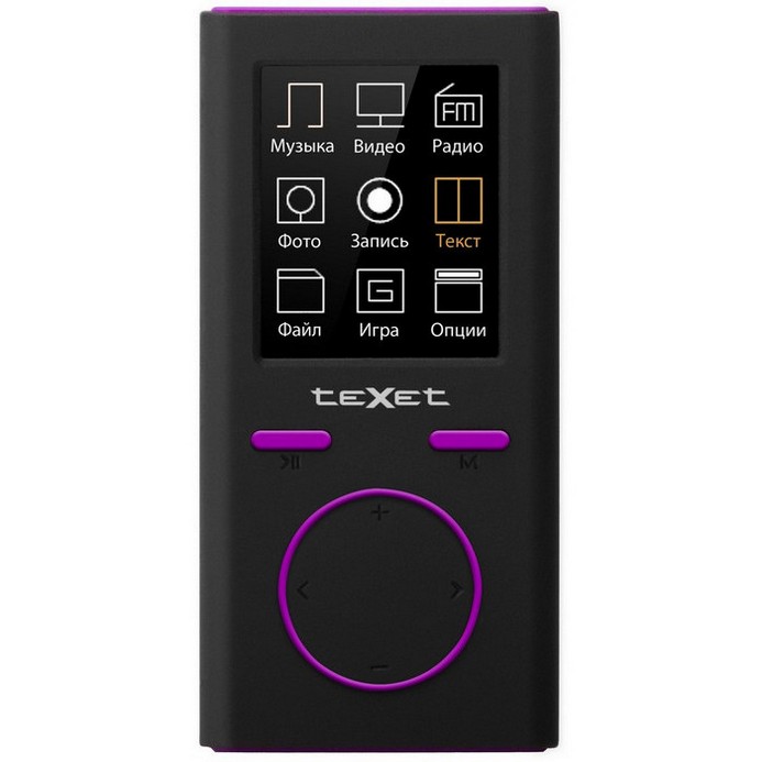MP3-плеер teXet T-30 Purple
