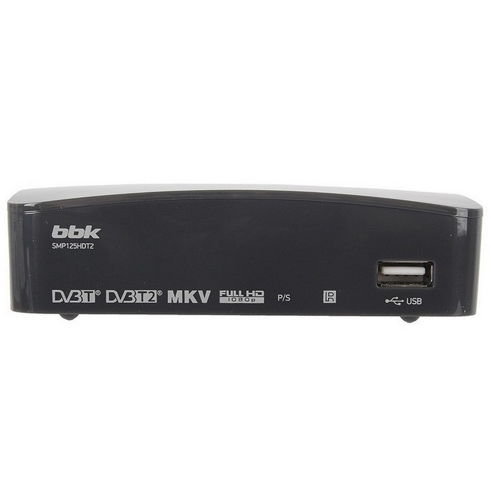 Ресивер BBK SMP125HDT2 темно-серый