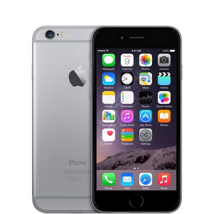 Смартфон Apple iPhone 6 16Gb 3A018RU/A Space Gray
