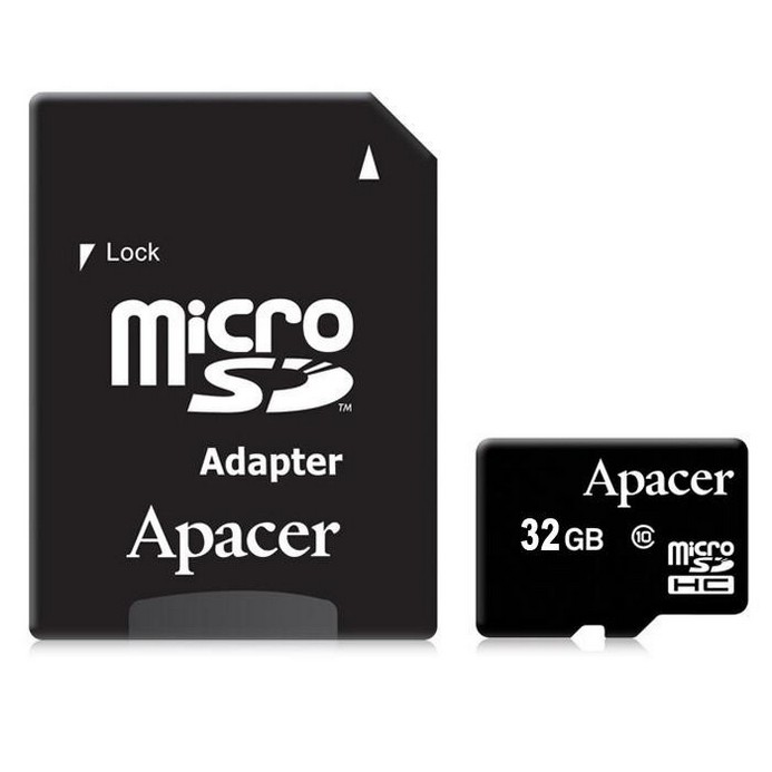 Карта памяти Apacer Class10 (AP32GMCSH10-R)