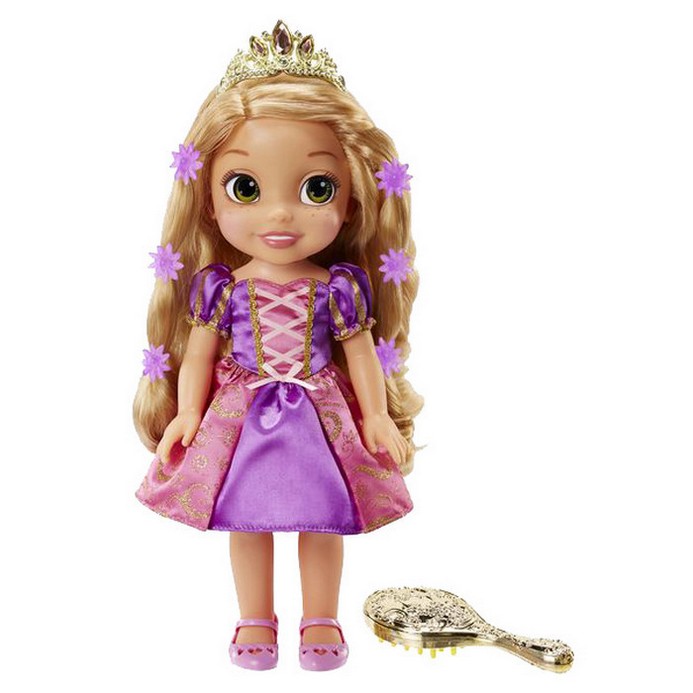Кукла Disney Princess Рапунцель со светящимися волосами