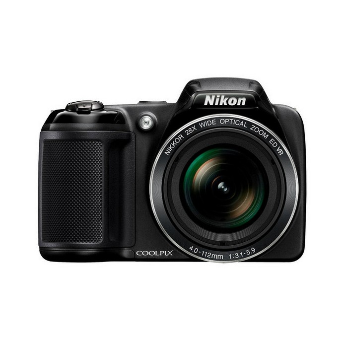 Компактный фотоаппарат Nikon Coolpix L340 black + сумка