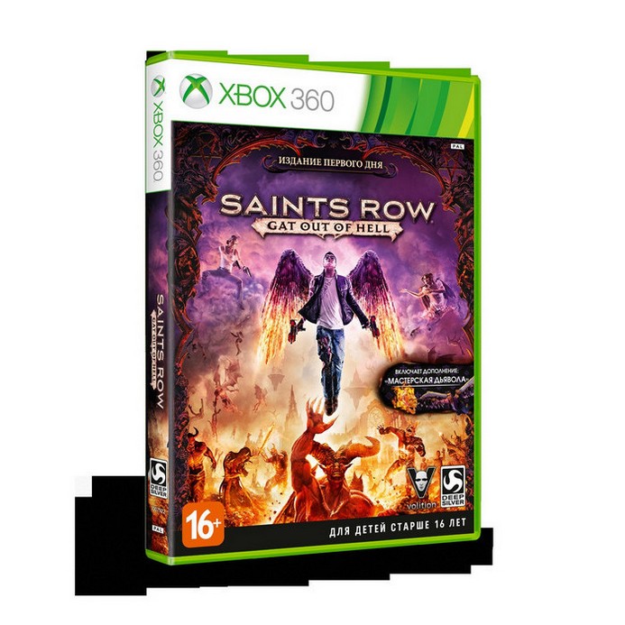 Игра для Xbox 360 Deep Silver Saints Row: Gat Out of Hell (русские субтитры)