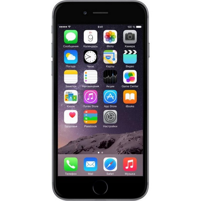 Смартфон Apple iPhone 6 Plus 64Gb MGAH2RU/A Space Grey