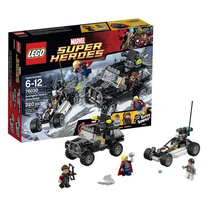 Конструктор LEGO Гидра против Мстителей (76030)