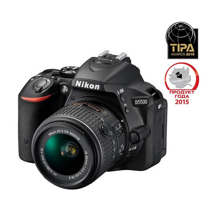Зеркальный фотоаппарат Nikon D5500 18-55VRII