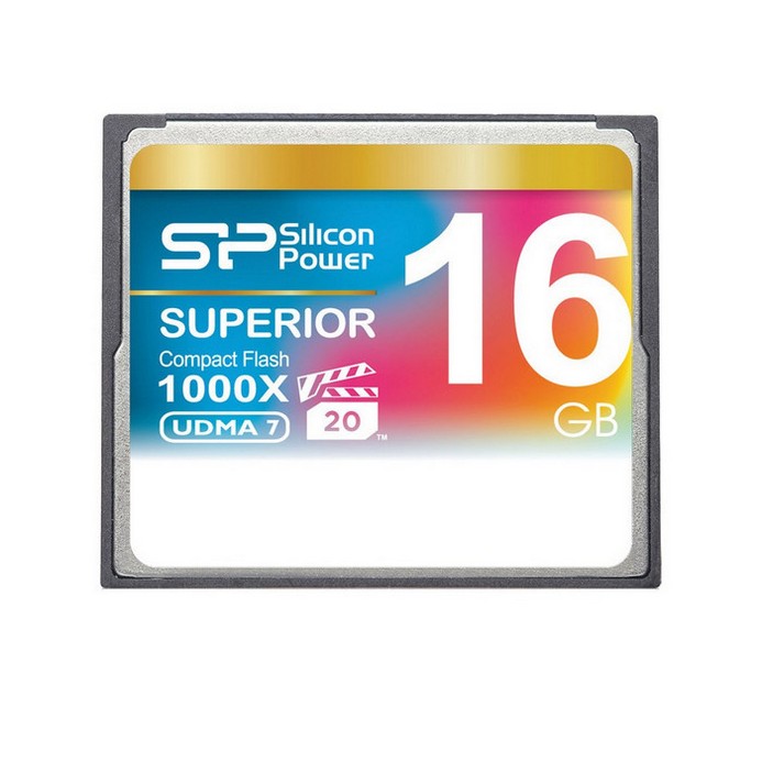 Карта памяти Silicon Power CF 16Гб Superior 1000X